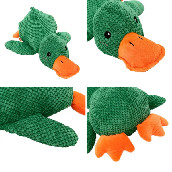 HOOPET VIP Duck Dog Toy – Squeaky Chew Toy for Medium & Large Dogs, Outdoor Interactive Training Toy