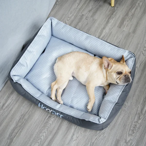 Summer Pet Bed with Removable Cover – Soft Mattress for Small & Medium Dogs and Cats, Lightweight & Breathable Design