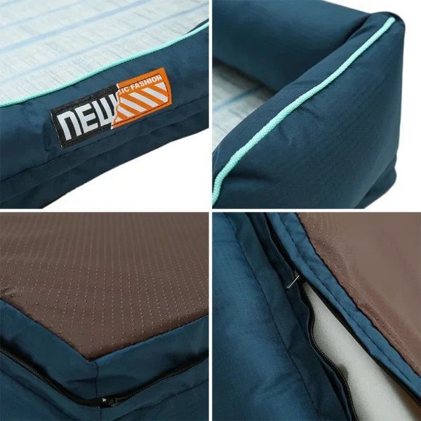 Waterproof Dog Bed for Summer & Autumn – Soft Removable Nest, XS–L Sizes, Cozy Kennel Mat for Large Dogs