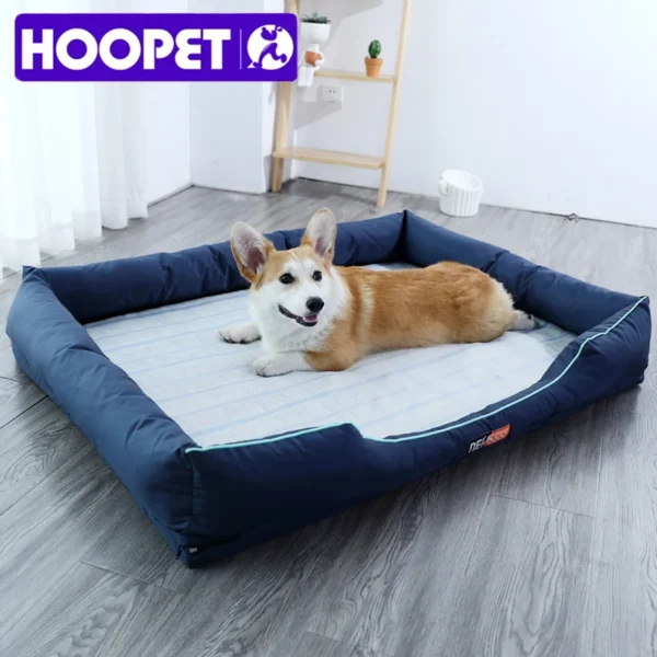 Waterproof Dog Bed for Summer & Autumn – Soft Removable Nest, XS–L Sizes, Cozy Kennel Mat for Large Dogs