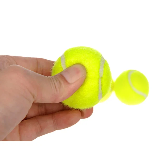 HOOPET Dog Toy Set – 6 Durable Tennis Balls for Puppies & Small Dogs | Bite-Resistant Training Balls