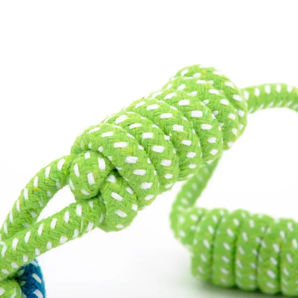HOOPET Cotton Rope Knot Ball Dog Toy – Chew & Teeth Cleaning Toy for Small & Large Dogs | 7 Styles
