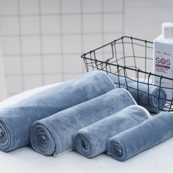 HOOPET Quick-Dry Pet Bath Towel – Soft, Lint-Free & Absorbent for Dogs & Cats