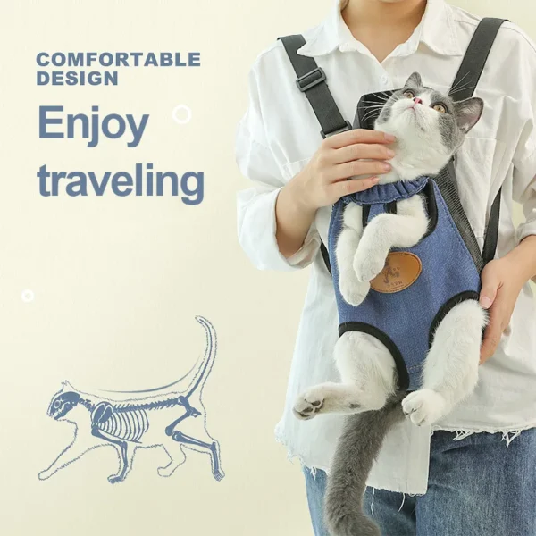 HOOPET Fashion Pet Carrier Backpack – Front Shoulder Travel Bag for Small Dogs & Cats (Chihuahua, Puppy, Kitten)