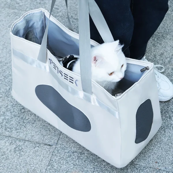 HOOPET Space Capsule Cat Backpack – Large-Capacity Travel Carrier for Cats, Portable Summer & Winter Pet Bag