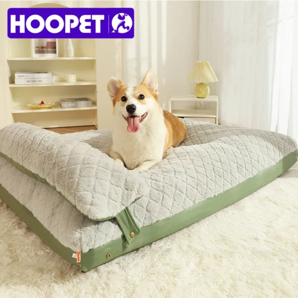 Winter Fluffy Pet Bed for Large Dogs & Cats – Cozy Cushion Mat for Medium & Big Pets, Warm Blanket-Style Sleeping Pad