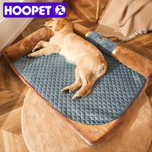 Premium Cat Bed with Pillow – Soft Sleeping Sofa Mat for Dogs & Cats, L–3XL Sizes for Large Breeds