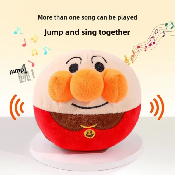 Rechargeable Interactive Dog Toy – Plush Jumping Ball Puzzle for Training & Fun
