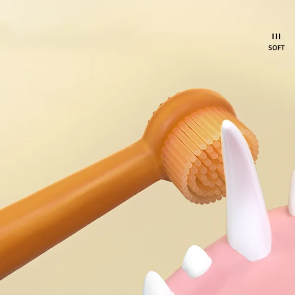 HOOPET Cat & Dog Toothbrush Set – Edible Toothpaste, Silicone Finger Brush, Bad Breath & Plaque Removal Kit