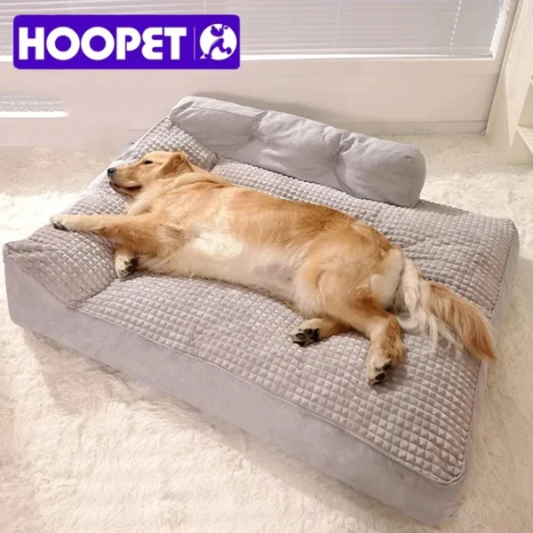 Winter Warm Pet Sofa Bed – Plush Sleeping Floor Mat for Small to Large Dogs & Cats, Cozy Kennel Cushion