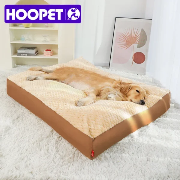 Winter Warm Dog Sofa Bed – Removable & Washable Sleeping Mat for Large Dogs, Golden Retriever Kennel Mat