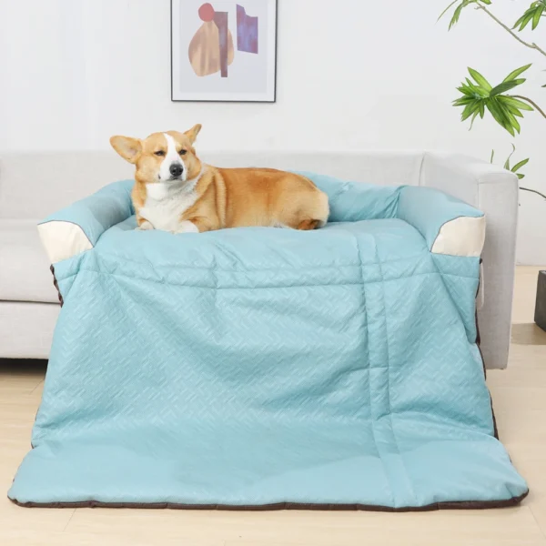 Durable Dog Sleeping Mat – Anti-Tear, All-Season Washable Bed for Large Pets