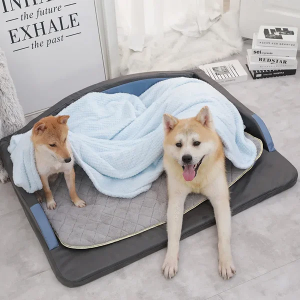Orthopedic Dog Bed – Foam Cushion Sofa for Large Dogs, Washable & Warm Luxury Pet Bed