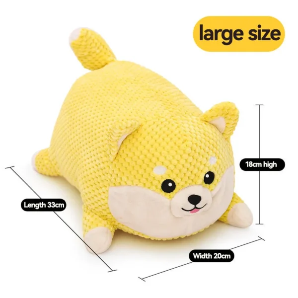 HOOPET Squeaky Plush Pig Toy – Interactive Chew Toy for Dogs & Cats