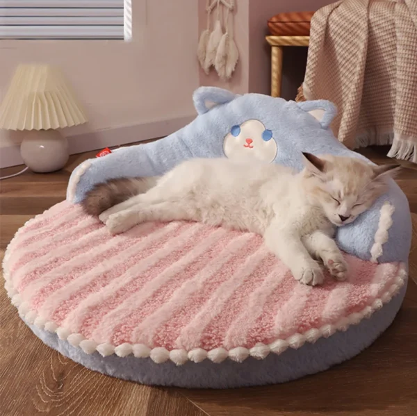 Durable Cat Bed & Pet Cushion – Removable Sleeping Mat for Small and Medium Dogs & Cats