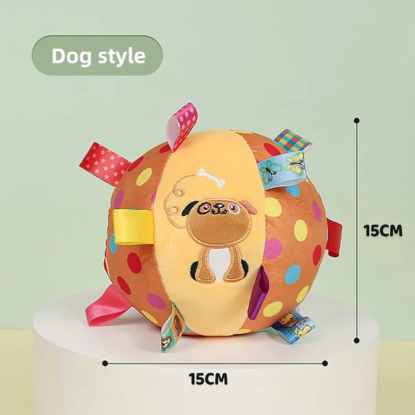 HOOPET Interactive Dog Soccer Ball – Durable Inflated Football Toy for Outdoor Play & Training
