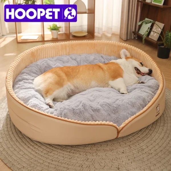 Winter Warm Dog Bed Kennel – Four Seasons Comfortable Pet Sleeping Nest for Small to Large Dogs