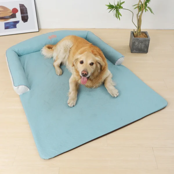 Durable Dog Sleeping Mat – Anti-Tear, All-Season Washable Bed for Large Pets