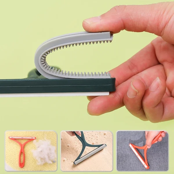 HOOPET Pet Hair Remover Brush – Reusable Scraper for Carpet, Sofa, Clothes & Bedding