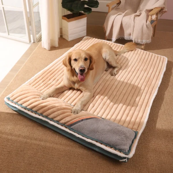 VIP Orthopedic Dog Mattress – Plush Comfort Bed for Medium & Large Dogs, Removable & Washable Cover