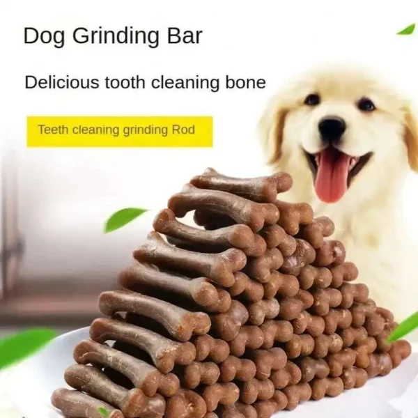 Tooth-Cleaning Puppy Chews – Leather Treats for Oral Care