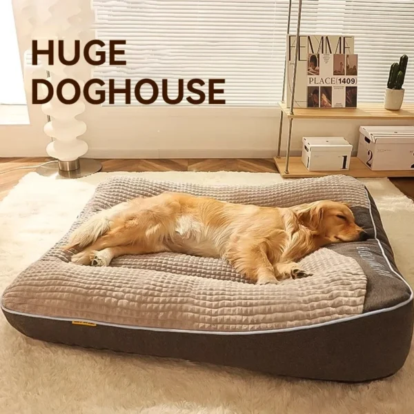 Cozy Plus Size Pet Bed Mat – Warm Sleeping Mattress for Small, Medium & Large Dogs and Cats, Soft Nest Kennel Cushion