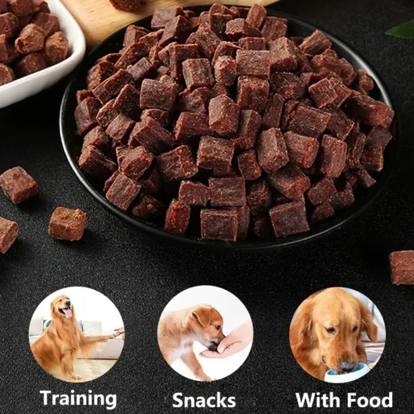 Beef & Egg Dog Snacks – Snowflake Grains with Meat Floss