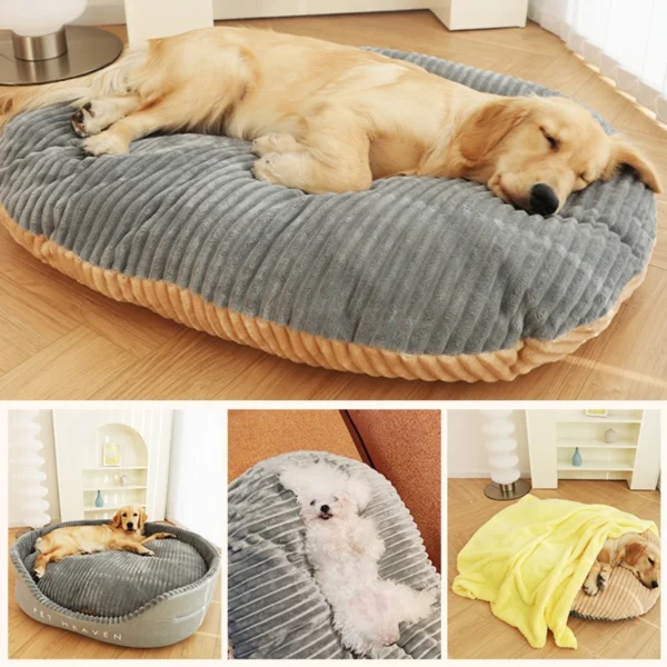 Soft Pet Pillow Mattress – Cozy Sleeping Cushion for Dogs & Cats, S–XL Sizes for Small to Large Pets