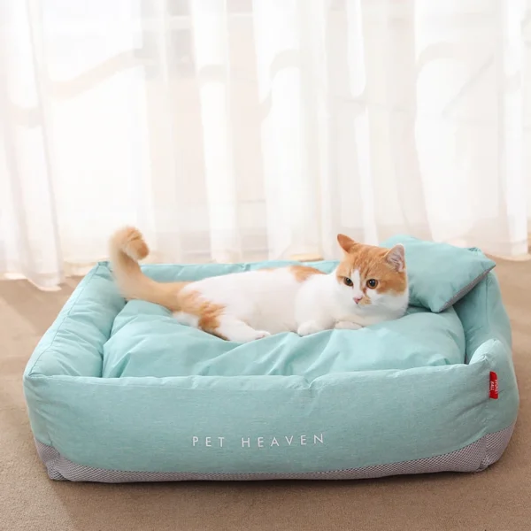 Four Seasons Cat & Dog Bed – Universal Sleeping Pad for Cats, Corgis & Small Pets, Cozy Kennel Mattress