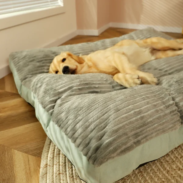 3XL Large Dog Bed – Removable & Washable Winter Floor Mat, All-Season Pet Sleeping Pad, Universal Kennel Cushion"