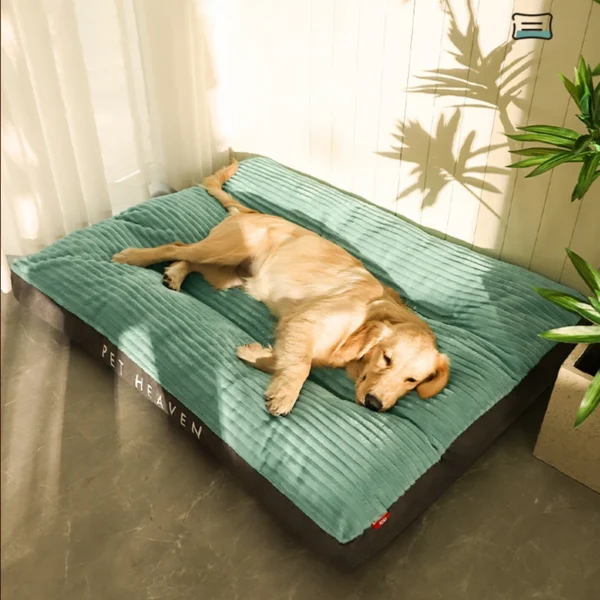 3XL Large Dog Bed – Removable & Washable Winter Floor Mat, All-Season Pet Sleeping Pad, Universal Kennel Cushion"