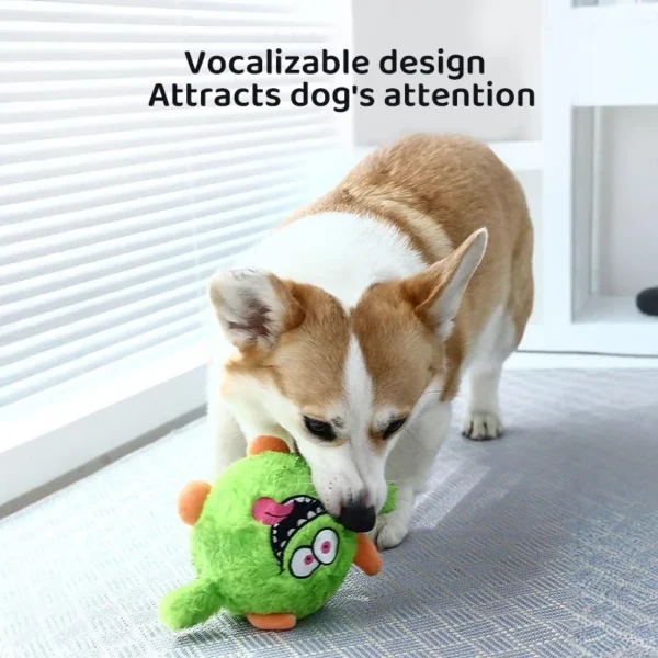 HOOPET Durable Plush Dog Toy for Large Breeds – Fun Chew & Interactive Play