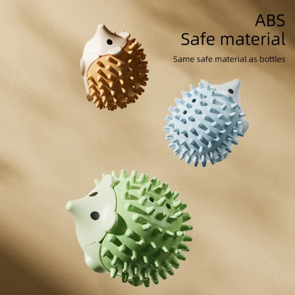 HOOPET Catnip Ball Toy – Hedgehog Wall-Mount Lickable Cat Snack