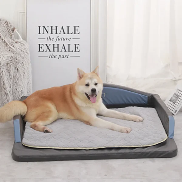 Orthopedic Dog Bed – Foam Cushion Sofa for Large Dogs, Washable & Warm Luxury Pet Bed
