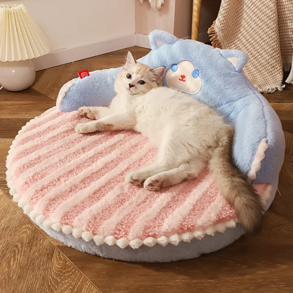 Durable Cat Bed & Pet Cushion – Removable Sleeping Mat for Small and Medium Dogs & Cats
