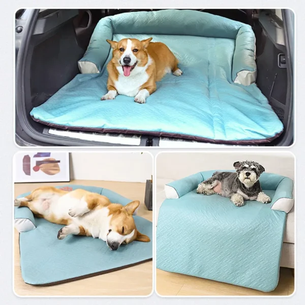 Durable Dog Sleeping Mat – Anti-Tear, All-Season Washable Bed for Large Pets