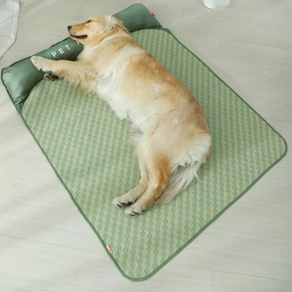 Summer Cooling Pet Mat – Breathable Ice Cushion for Dogs & Cats, Comfortable Sleep Pad for Small to Large Pets