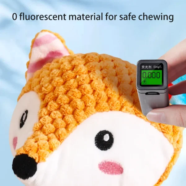 HOOPET Cute Dog Chew Toy – Squeaky, Teeth Cleaning & Boredom Relief for Puppies