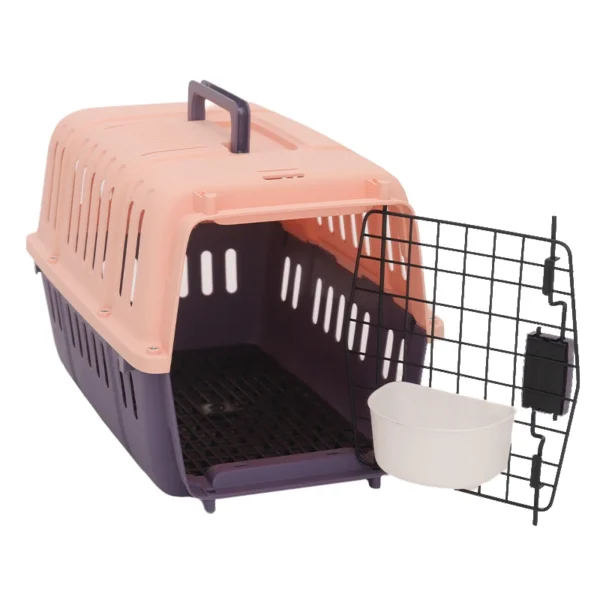 HOOPET Airline Approved Pet Travel Crate – Portable Cat & Small Dog Carrier for Car or Air Transport