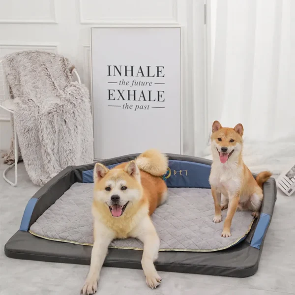 Orthopedic Dog Bed – Foam Cushion Sofa for Large Dogs, Washable & Warm Luxury Pet Bed