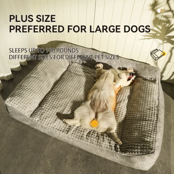 Winter Warm Pet Bed – Cozy Dog House Sofa Mattress for Small & Medium Dogs and Puppies