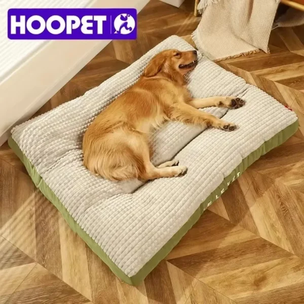 Warm Fleece Pet Bed – Soft Sleeping Blanket & Detachable Cushion Mat for Small to Large Dogs & Cats