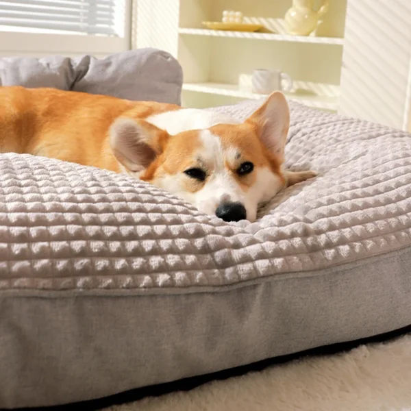 Cozy Pet Sleeping Bed – Warm Nest Mat for Cats and Medium to Large Dogs, Soft Cushion Kennel Pad
