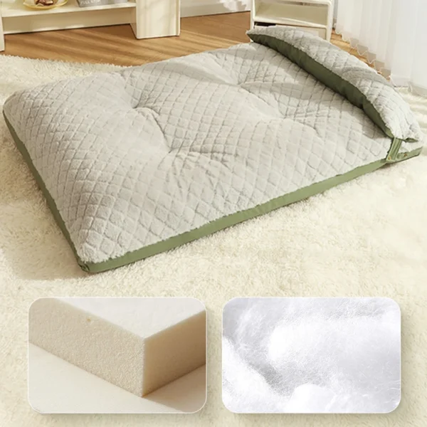 Winter Fluffy Pet Bed for Large Dogs & Cats – Cozy Cushion Mat for Medium & Big Pets, Warm Blanket-Style Sleeping Pad